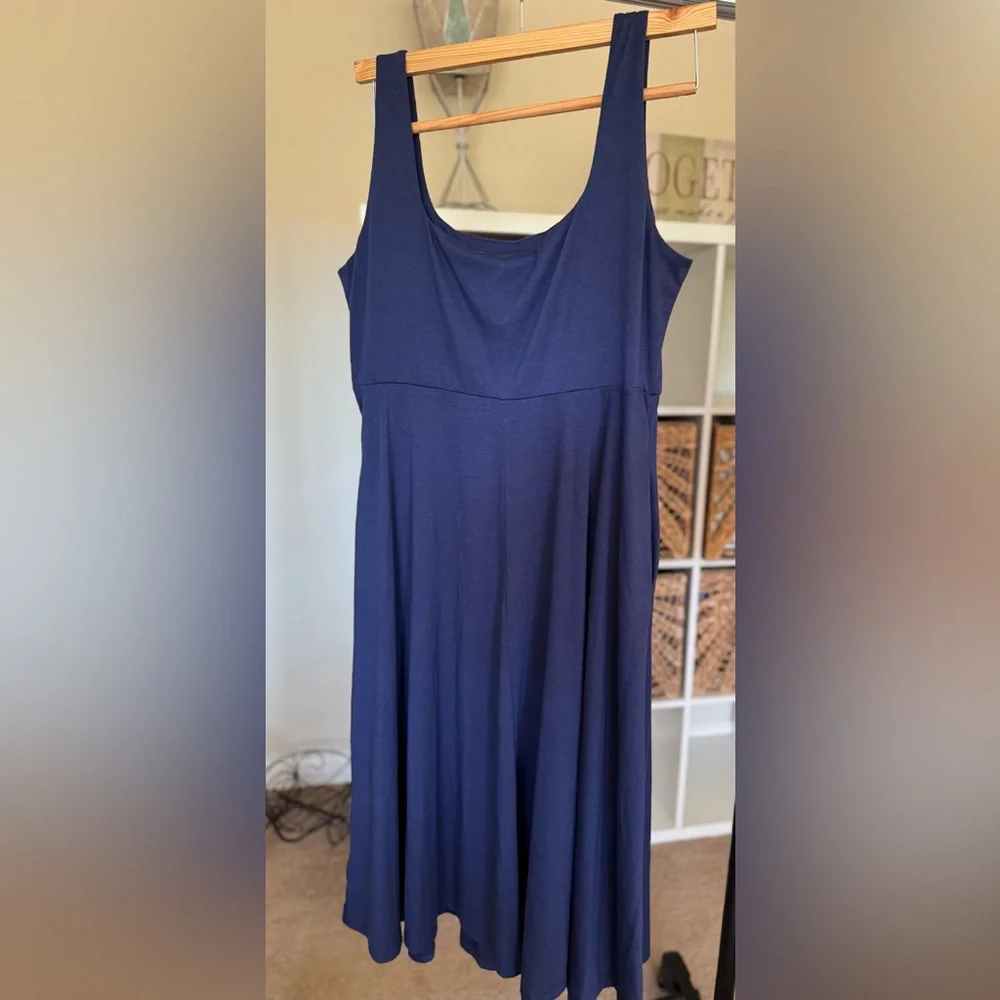 ANRABESS CASUAL SLEEVELESS MAXI DRESS WITH POCKETS - Picture 3 of 4